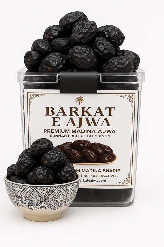 Barkat E Ajwa – Premium Ajwa Dates (500g) | Pure & Natural