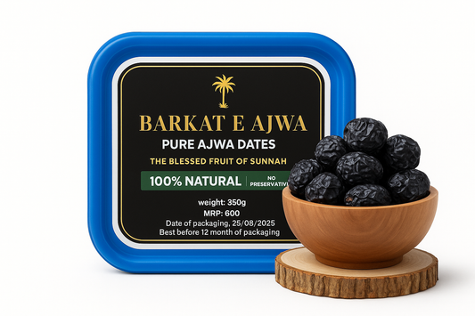 Barkat E Ajwa – Premium Ajwa Dates (350g) | Sunnah Inspired Superfood